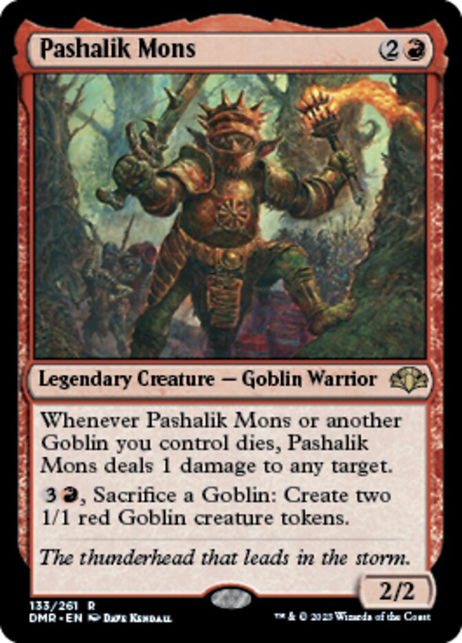 Pashalik Mons [Dominaria Remastered] | Silver Goblin