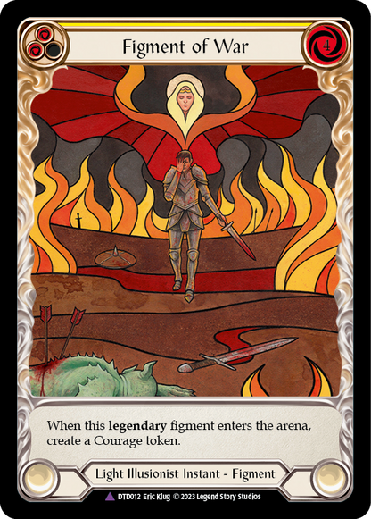 Figment of War // Bellona, Archangel of War (Marvel) (DTD012) Cold Foil - Dusk till Dawn
