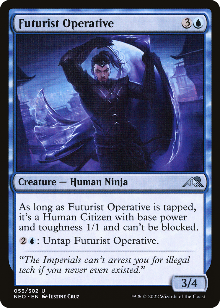 Futurist Operative (053) - Kamigawa: Neon Dynasty