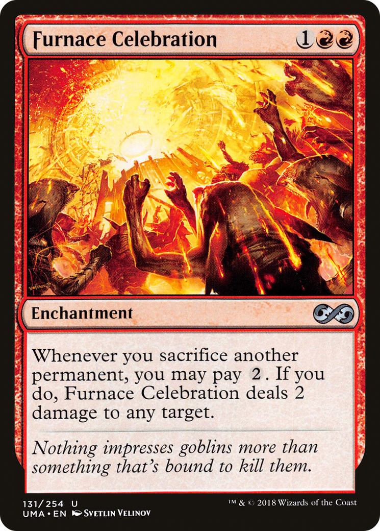 Furnace Celebration (131) Foil - Ultimate Masters