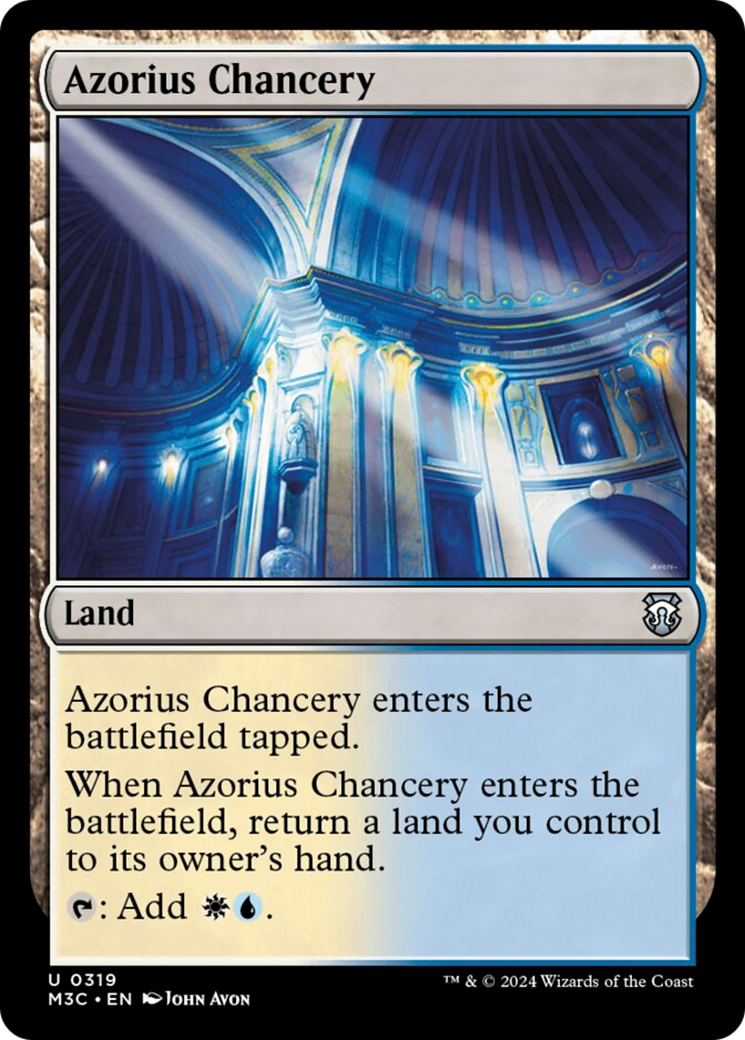 Azorius Chancery [Modern Horizons 3 Commander] | Silver Goblin