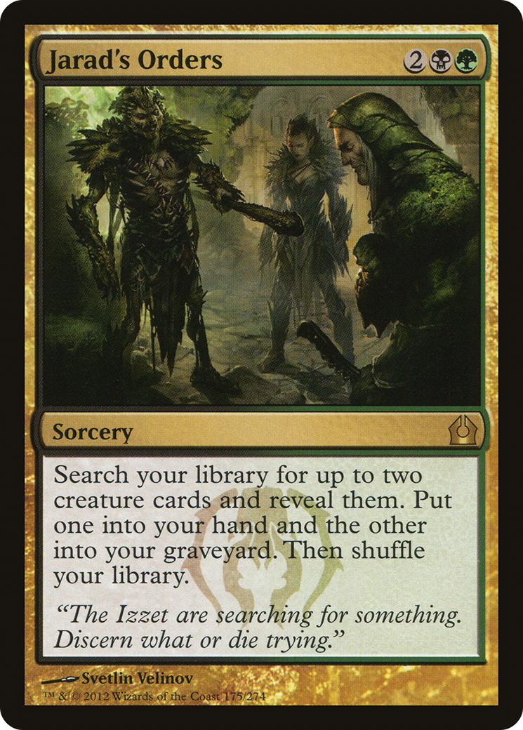 Jarad's Orders (175) Foil - Return to Ravnica