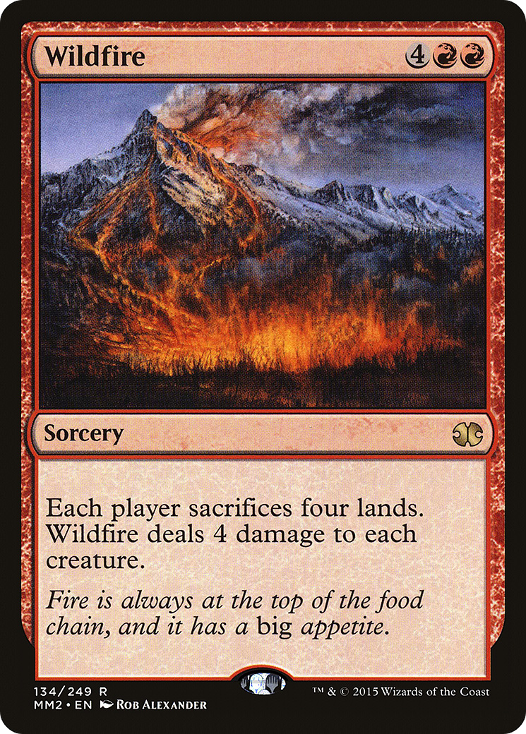 Wildfire (134) Foil - Modern Masters 2015
