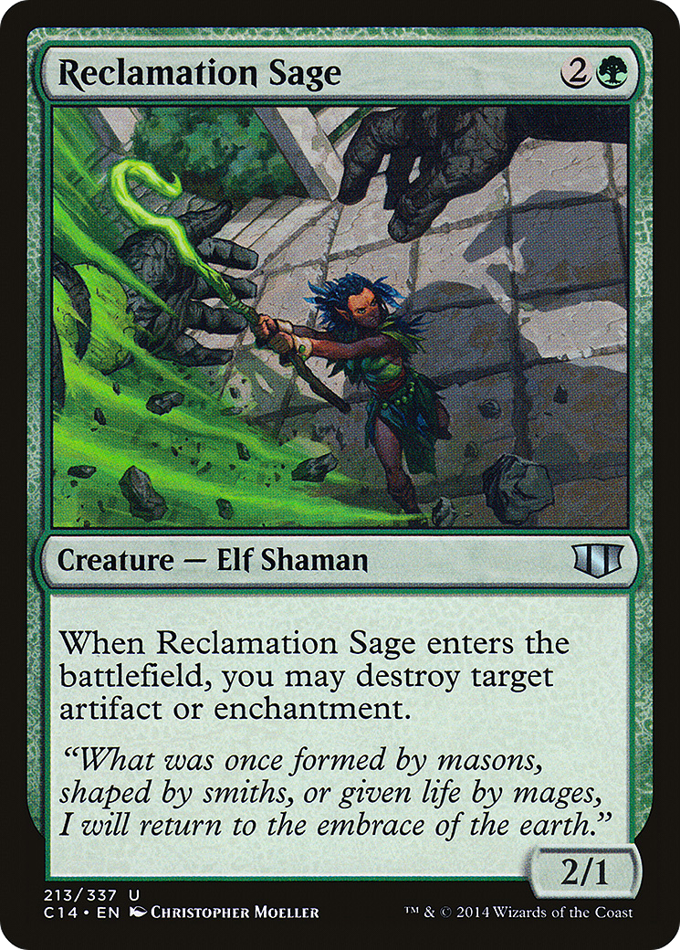 Reclamation Sage (213) - Commander 2014