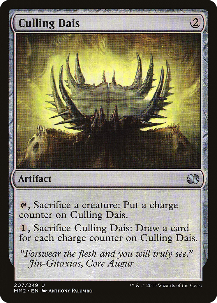 Culling Dais (207) Foil - Modern Masters 2015