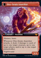 Volatile Arsonist // Dire-Strain Anarchist (Extended Art) [Innistrad: Crimson Vow] | Silver Goblin