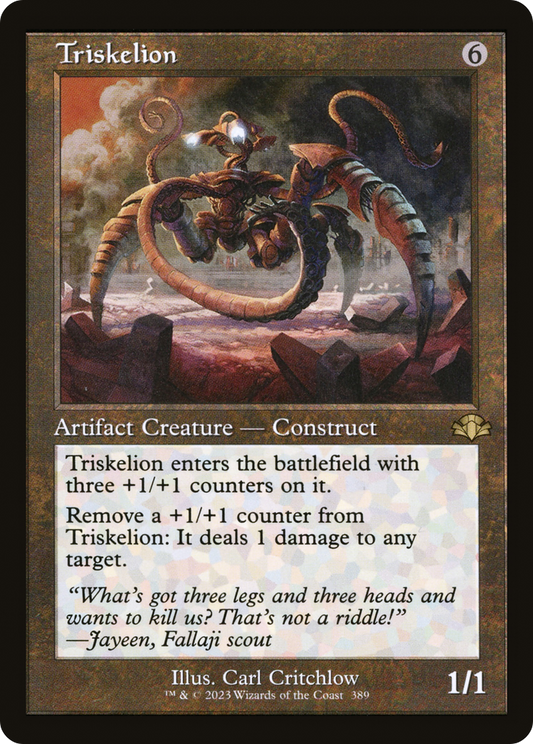 Triskelion (Retro) [Dominaria Remastered] Foil
