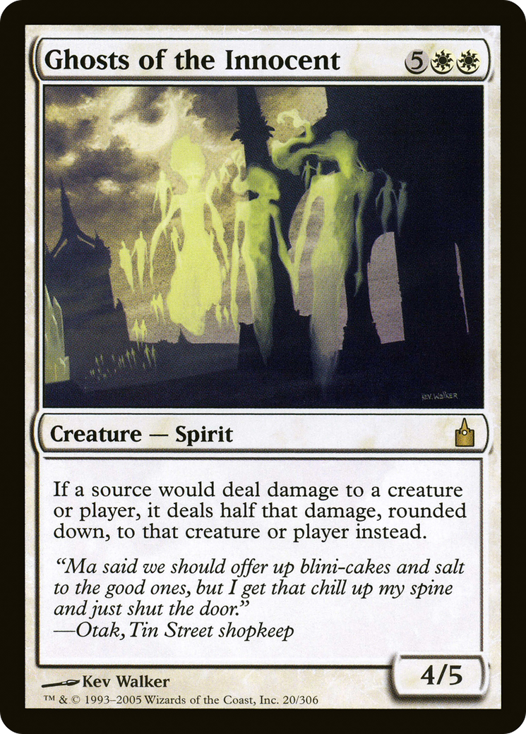 Ghosts of the Innocent (020) Foil - Ravnica: City of Guilds