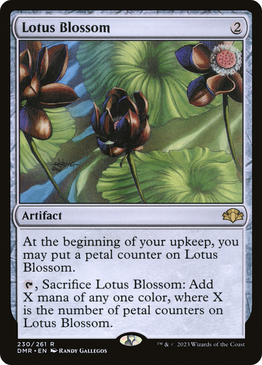 Lotus Blossom [Dominaria Remastered] Foil