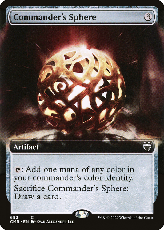 Commander's Sphere (Extended Art) (693) - Commander Legends