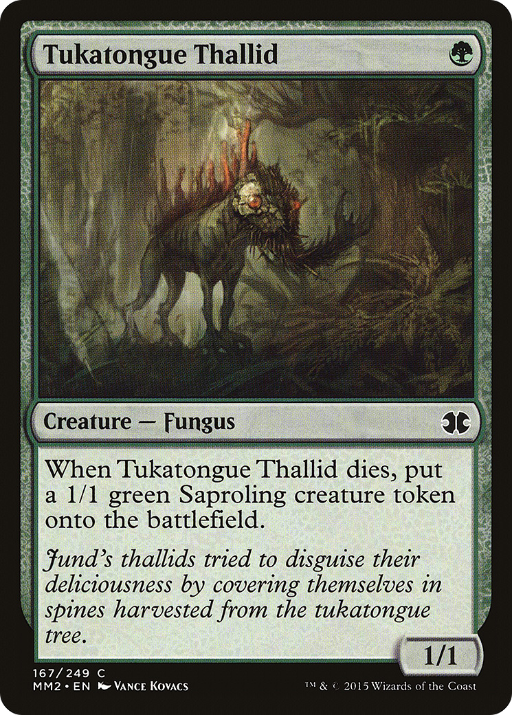 Tukatongue Thallid [Modern Masters 2015] | Silver Goblin