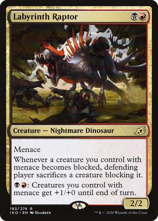 Labyrinth Raptor (193) - Ikoria: Lair of Behemoths
