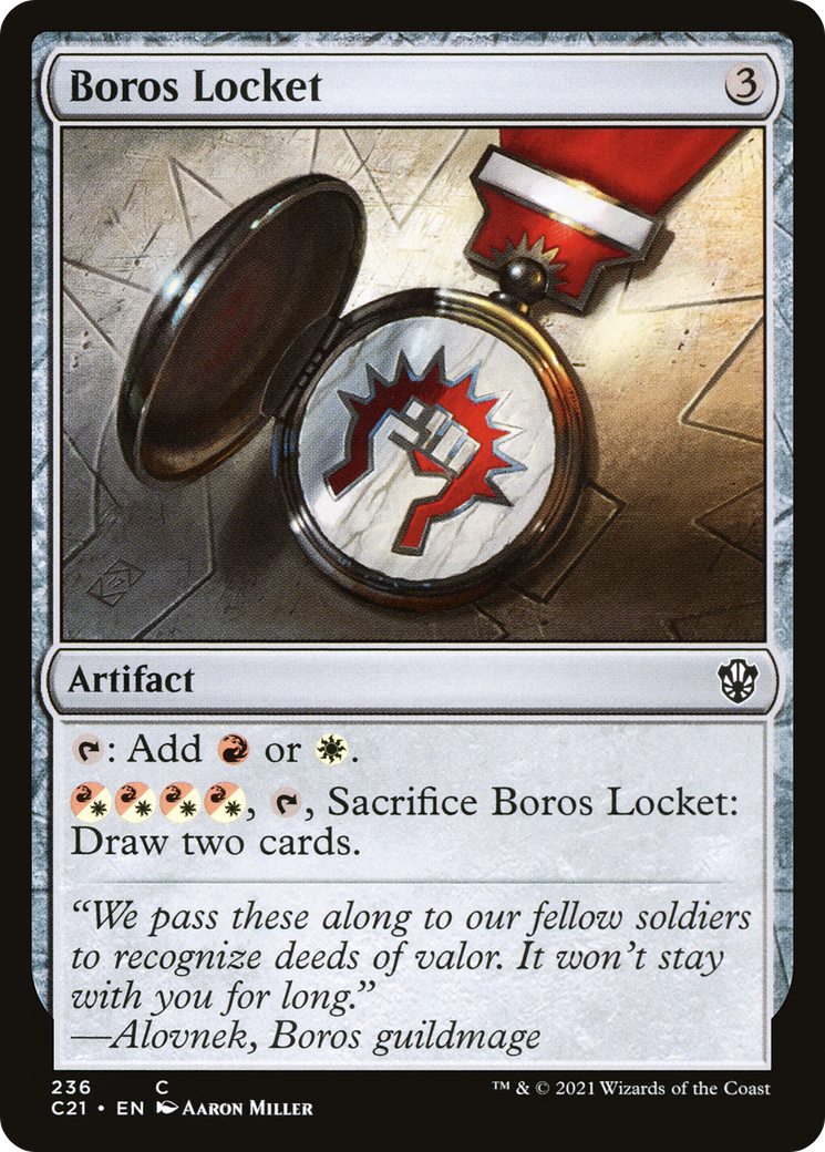 Boros Locket [Commander 2021] | Silver Goblin