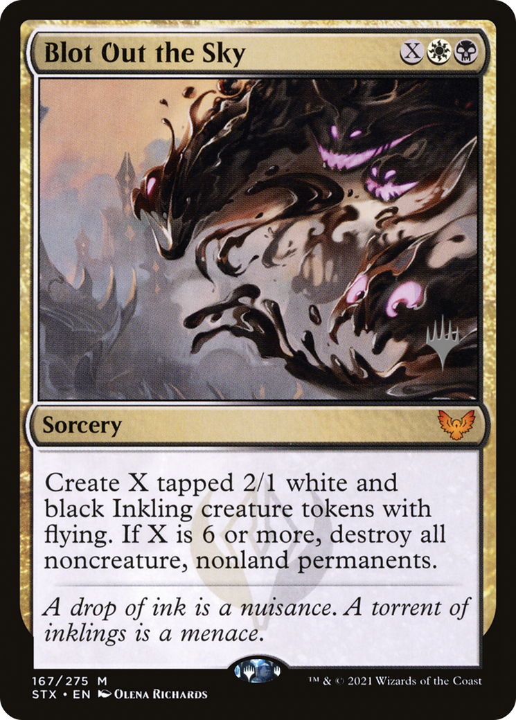 Blot Out the Sky (167p) - Strixhaven: School of Mages Promos