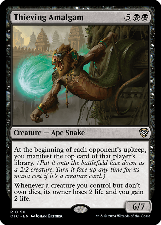 Thieving Amalgam (150) - Outlaws of Thunder Junction Commander