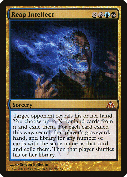 Reap Intellect [Dragon's Maze] Foil
