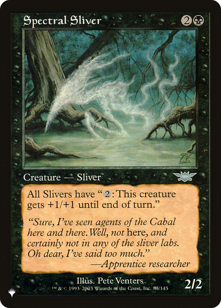 Spectral Sliver (Retro) (LGN-83) - The List