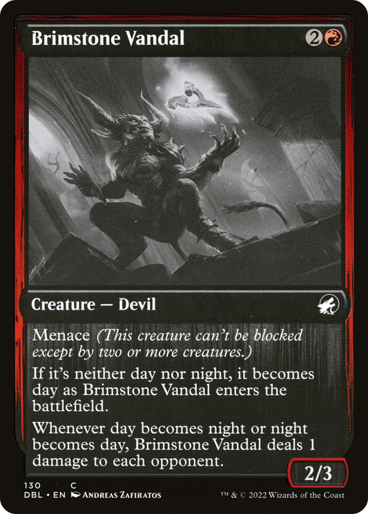 Brimstone Vandal (130) - Innistrad: Double Feature