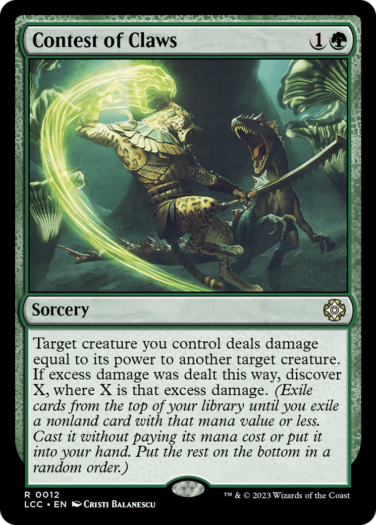 Contest of Claws (012) - The Lost Caverns of Ixalan Commander