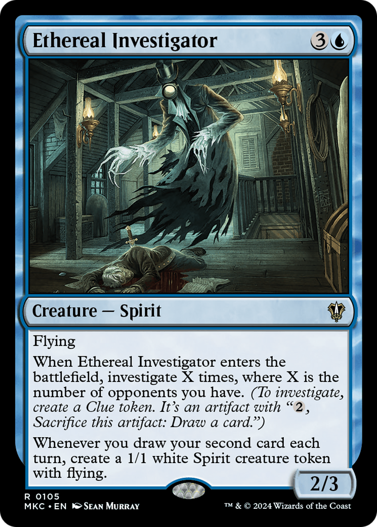 Ethereal Investigator (105) - Murders at Karlov Manor Commander