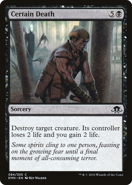 Certain Death [Eldritch Moon] Foil
