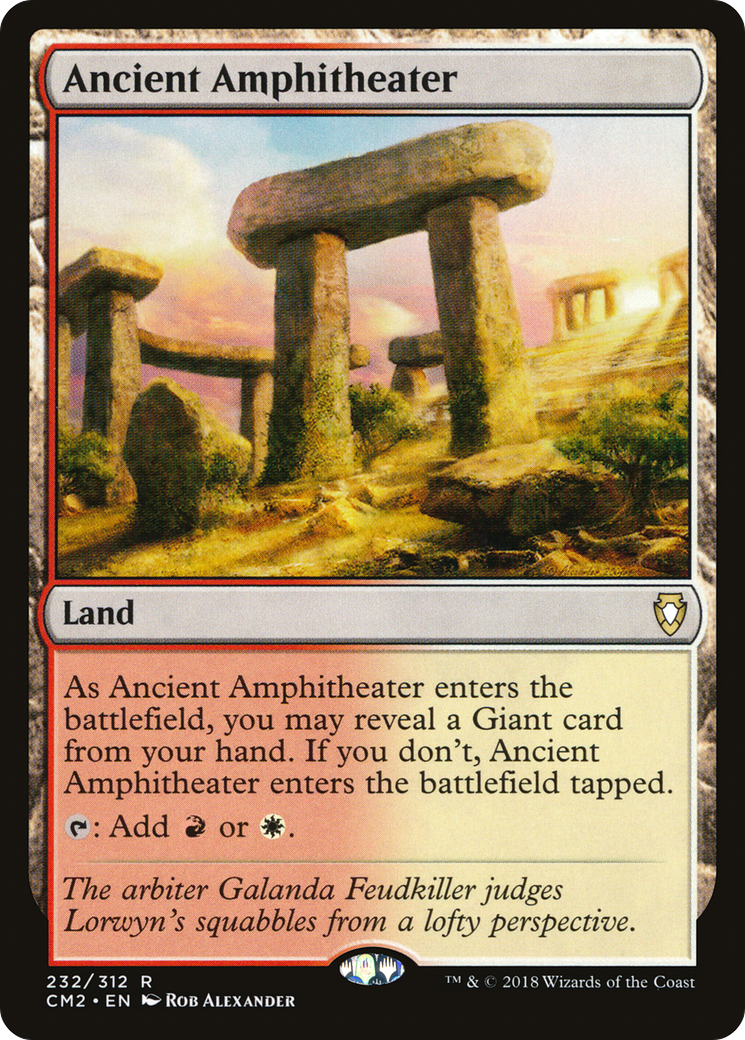 Ancient Amphitheater [Commander Anthology Volume II] | Silver Goblin