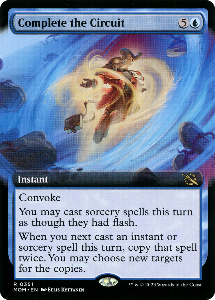 Complete the Circuit (Extended Art) (351) Foil - March of the Machine