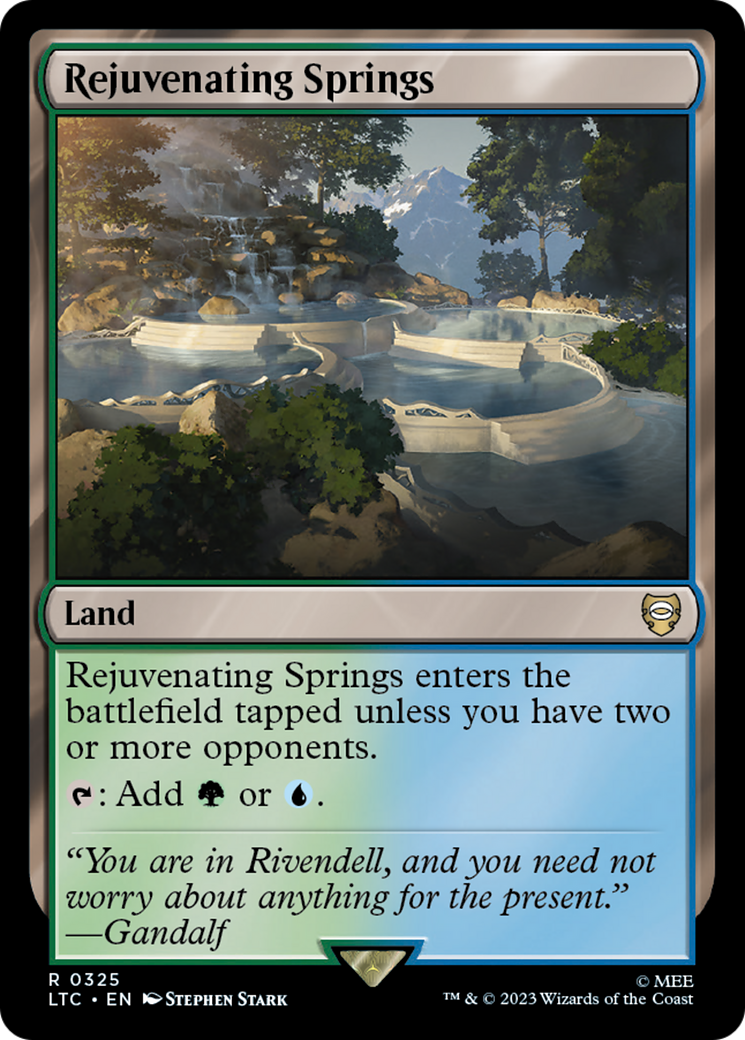 Rejuvenating Springs (325) - Tales of Middle-earth Commander