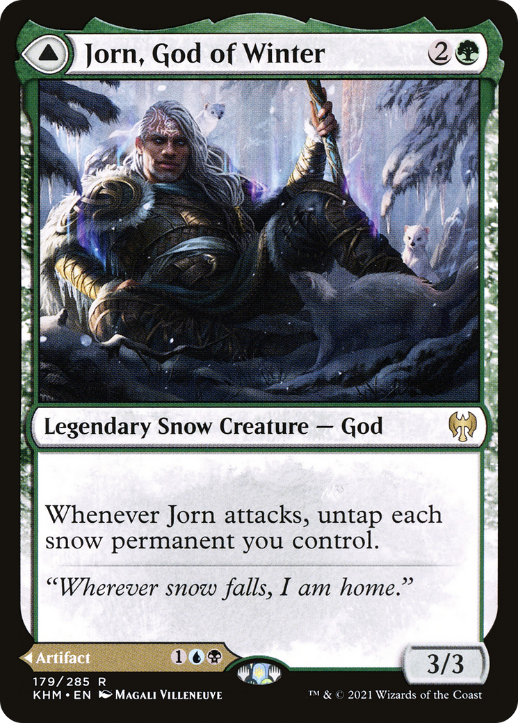 Jorn, God of Winter // Kaldring, the Rimestaff (179) - Kaldheim
