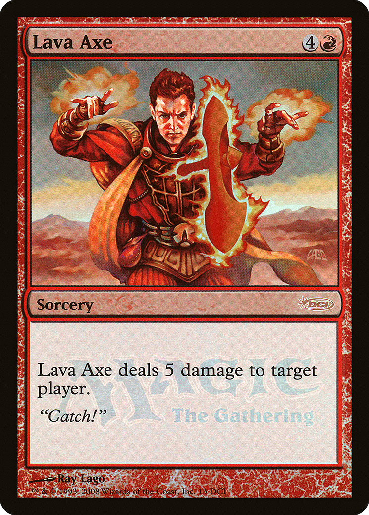 Lava Axe (013) Foil - DCI Promos