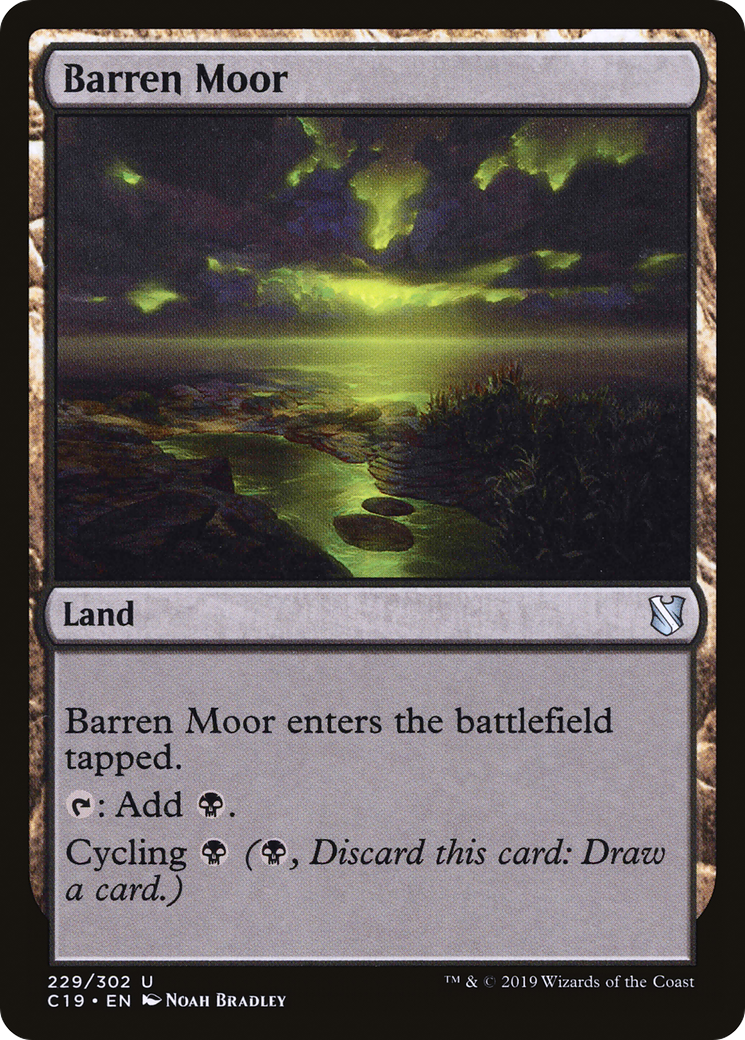 Barren Moor [Commander 2019] | Silver Goblin