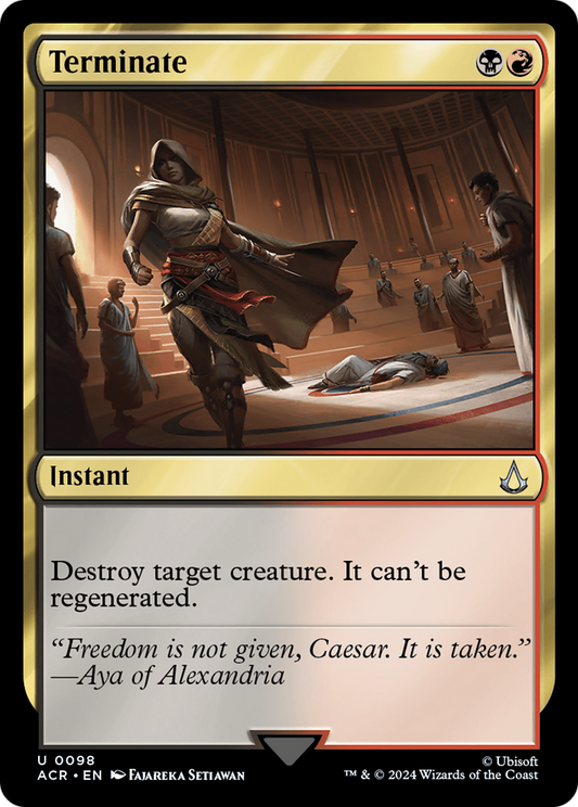 Terminate [Assassin's Creed] Foil