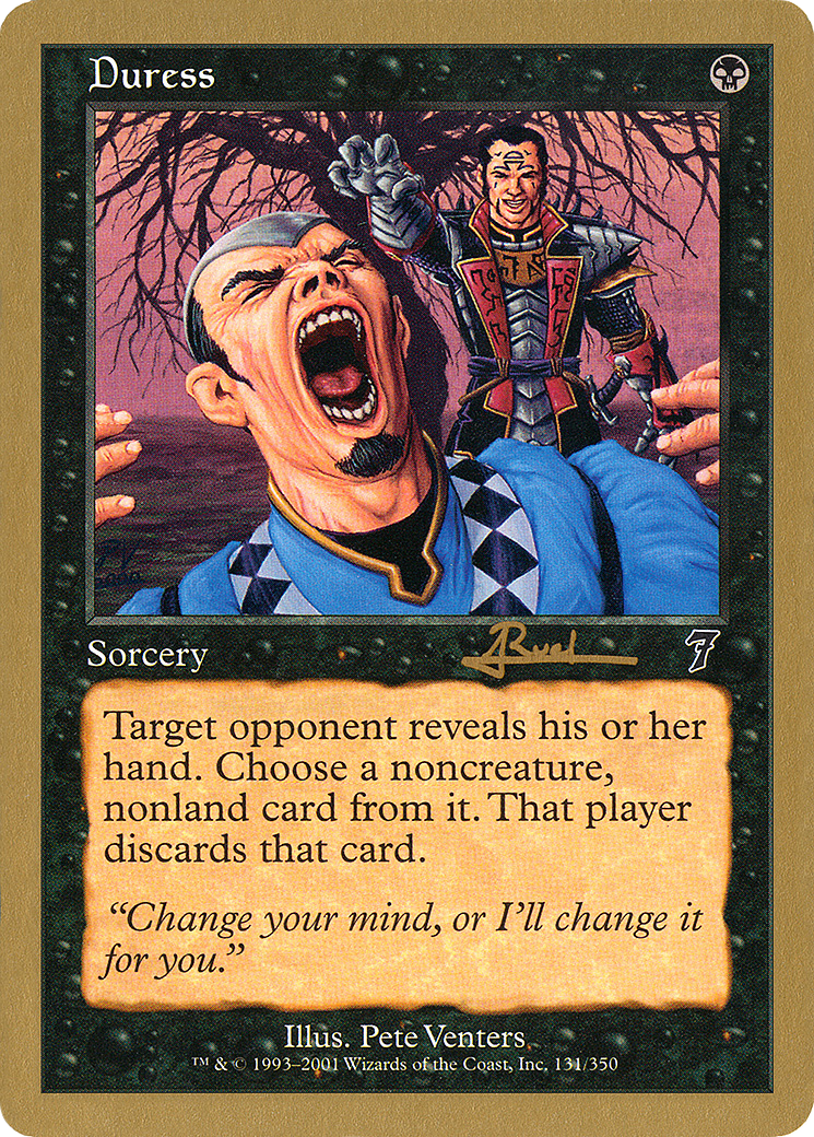 Duress (Retro) (ar131) - World Championship Decks 2001