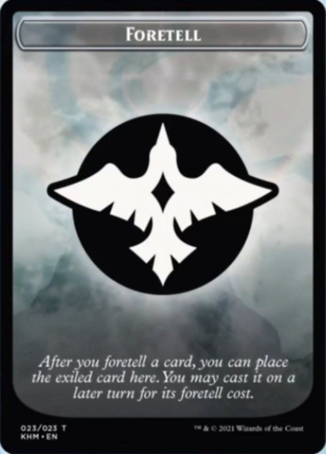 Foretell [Kaldheim Tokens] | Silver Goblin