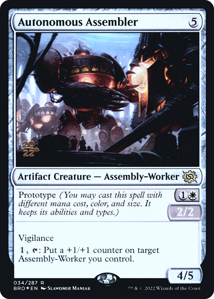 Autonomous Assembler [The Brothers' War Prerelease Promos] | Silver Goblin