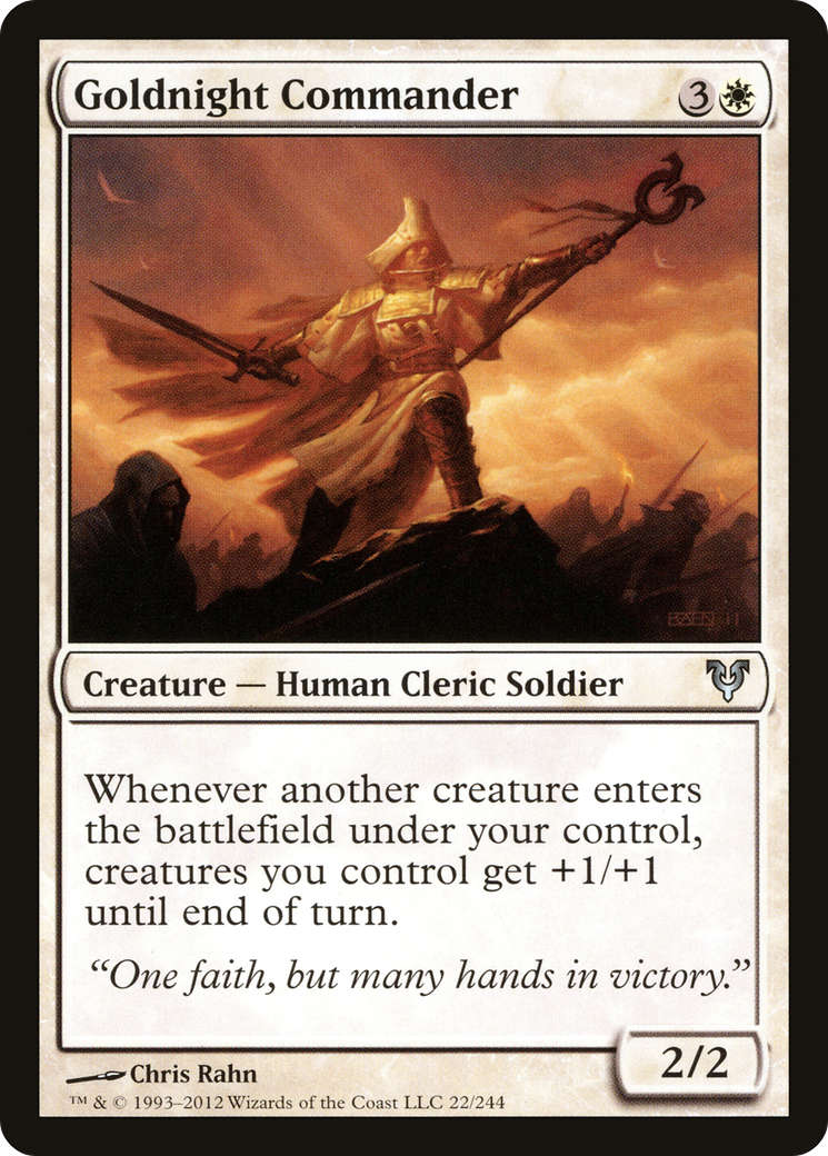 Goldnight Commander (022) - Avacyn Restored