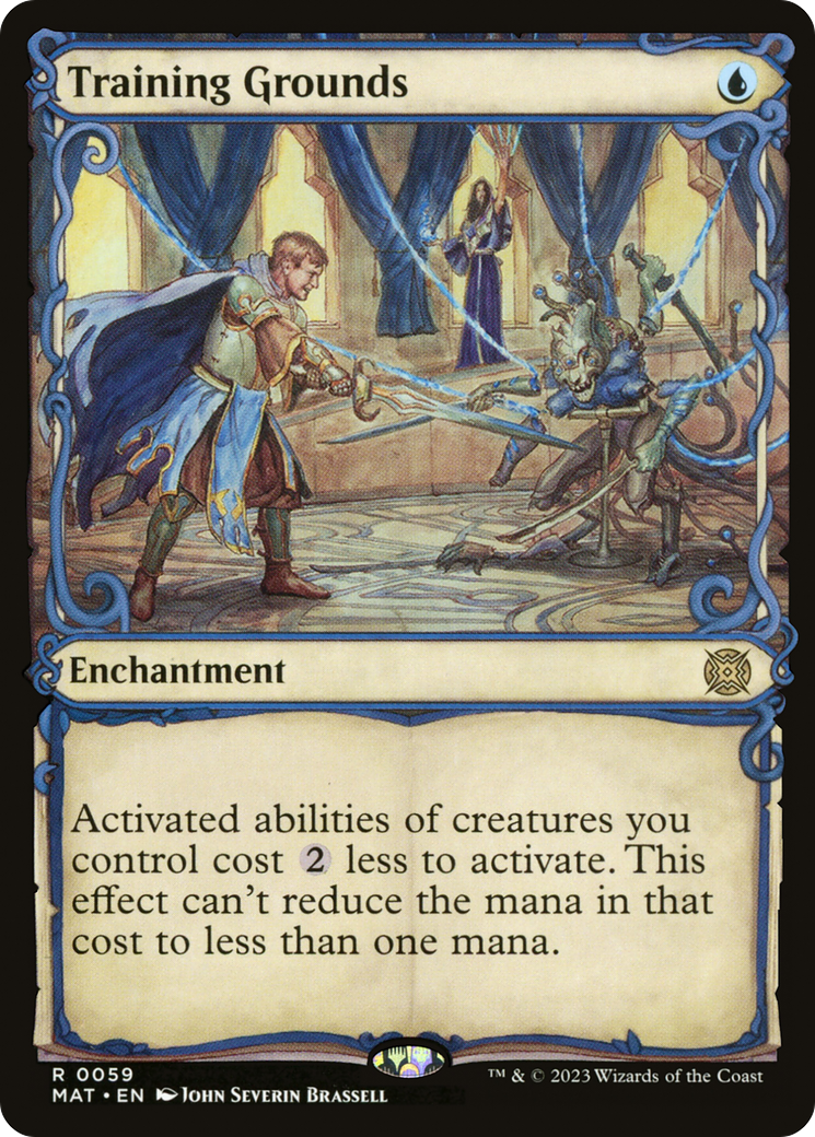 Training Grounds (Showcase) (059) Foil - March of the Machine: The Aftermath