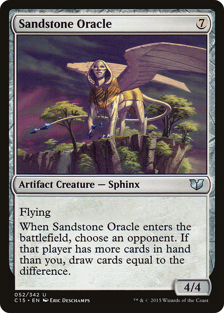 Sandstone Oracle (052) - Commander 2015