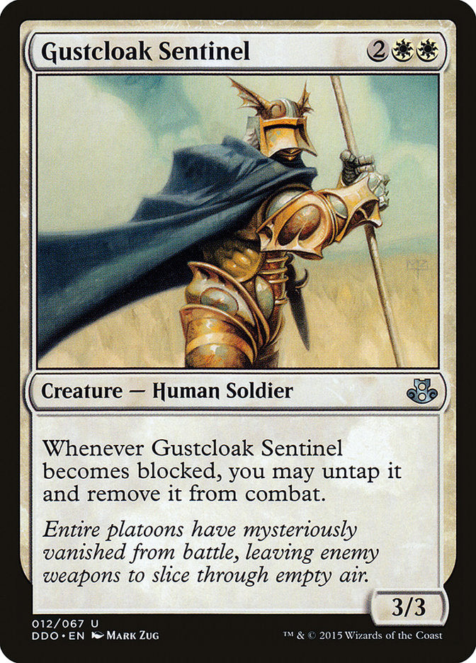 Gustcloak Sentinel [Duel Decks: Elspeth vs. Kiora] | Silver Goblin