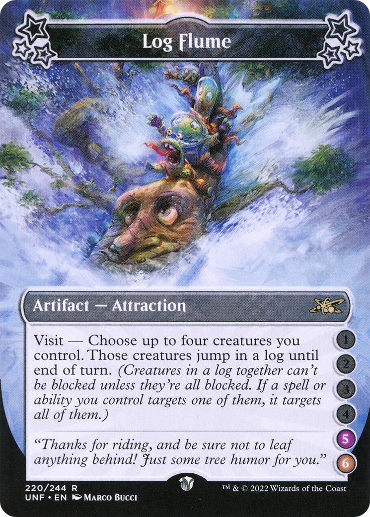 Log Flume (5-6) (220) Foil - Unfinity
