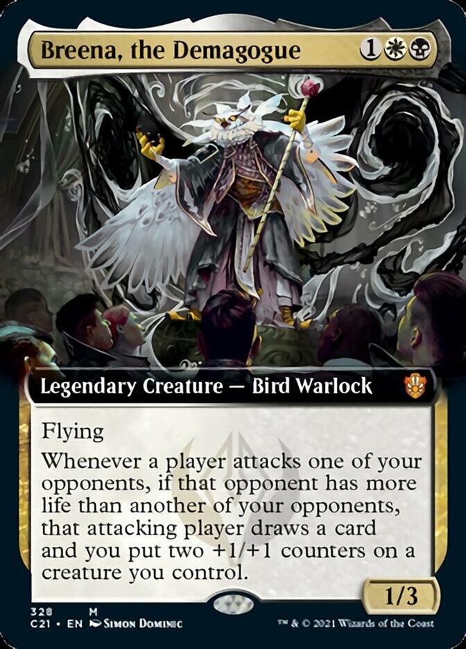 Breena, the Demagogue (Extended Art) [Commander 2021] | Silver Goblin