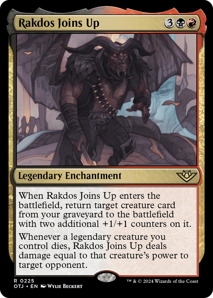 Rakdos Joins Up (225) Foil - Outlaws of Thunder Junction