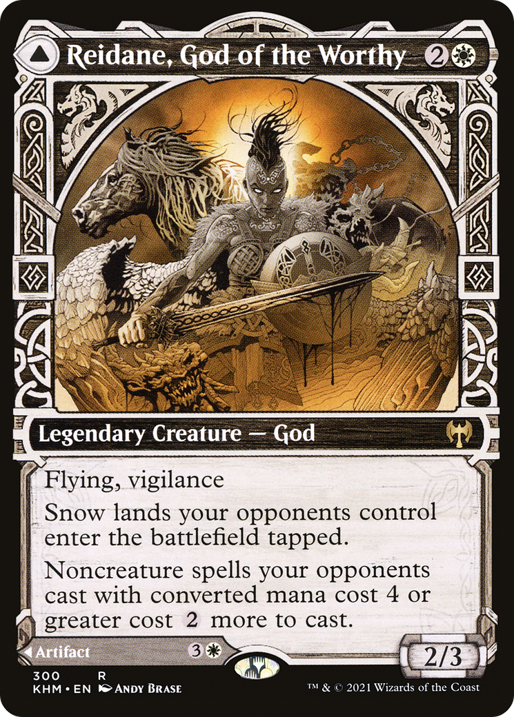 Reidane, God of the Worthy (Showcase) (300) Foil - Kaldheim