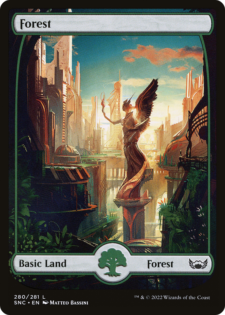 Forest (280) [Streets of New Capenna] Foil