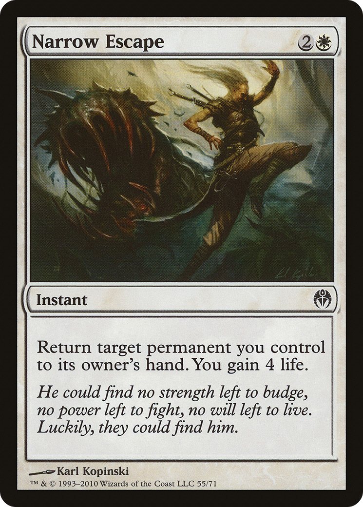 Narrow Escape (055) - Duel Decks: Phyrexia vs. the Coalition