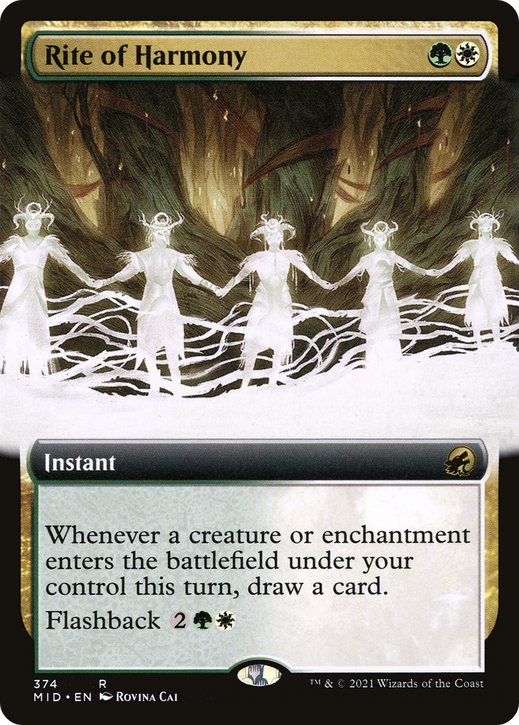 Rite of Harmony (Extended Art) (374) - Innistrad: Midnight Hunt