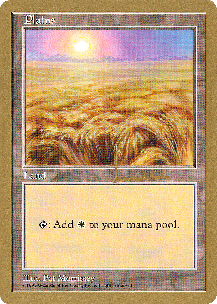 Plains (436) - 1997 Janosch Kuhn (5ED) (Retro) - World Championship Decks 1997
