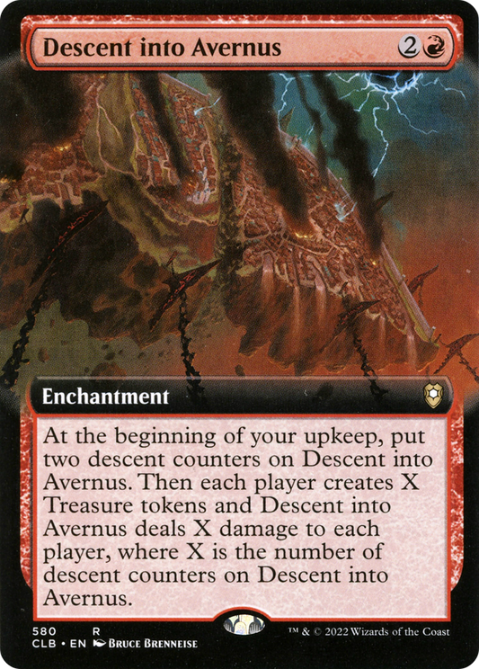 Descent into Avernus (Extended Art) (580) - Commander Legends: Battle for Baldur's Gate