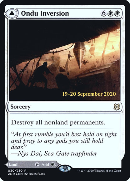 Ondu Inversion (030) Foil - Zendikar Rising Promos