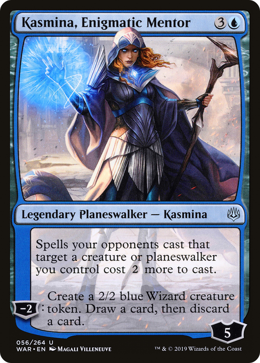 Kasmina, Enigmatic Mentor (056) - War of the Spark